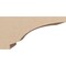 Ekena Millwork 6"W x 12"D x 6"H Wide Moab Rough Cedar Woodgrain TimberThane Corbel, Primed Tan CORUR06X12X06MOARCPR - alternate 2